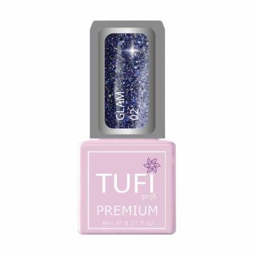 Гель-лак для ногтей Tufi Profi Premium Glam 02 Галактика, 8 мл Гель-лак для ногтей Tufi Profi Premium Glam 02 Галактика, 8 мл