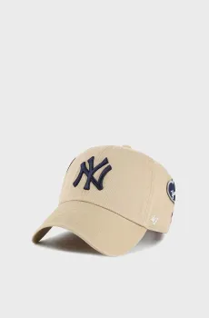 Бежевая кепка YANKEES BADGES Бежевый ONESIZE 47 Brand BDGES17GWS-KHA