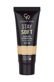 Тональный крем для лица Golden Rose Stay Soft Smooth Hydrating Foundation SPF 15, 201, 35 мл