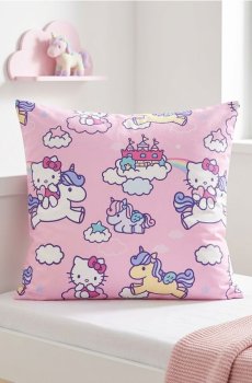 Наволочка Hello Kitty - пастельний рожевий