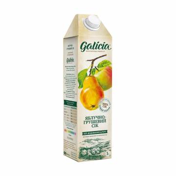Сок Galicia Яблочно-грушевый, 1л Сок Galicia Яблочно-грушевый, 1л