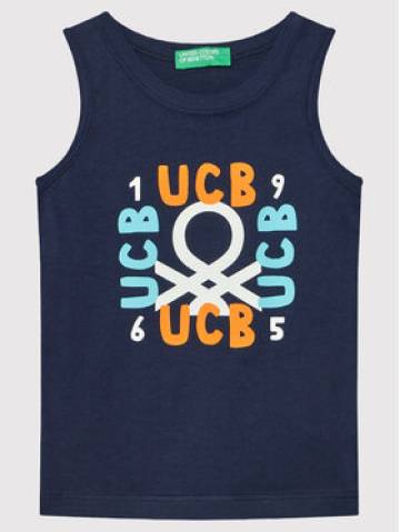 United Colors Of Benetton Топ 3I1XGH002 Cиній Regular Fit United Colors Of Benetton Топ 3I1XGH002 Cиній Regular Fit