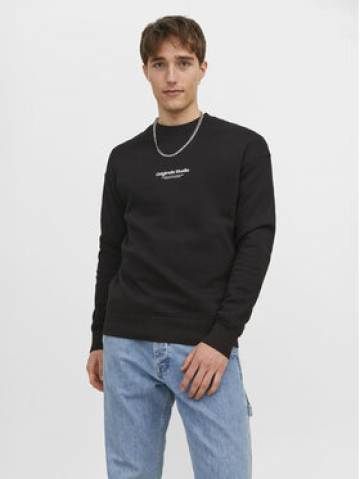 Jack&Jones Світшот Vesterbro 12241694 Чорний Relaxed Fit Jack&Jones Світшот Vesterbro 12241694 Чорний Relaxed Fit
