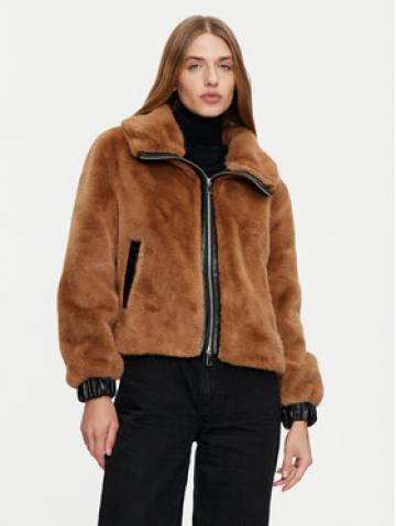 Dixie Шуба V330K002A Коричневий Regular Fit Dixie Шуба V330K002A Коричневий Regular Fit