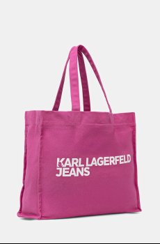 Хлопковая сумка Karl Lagerfeld Jeans