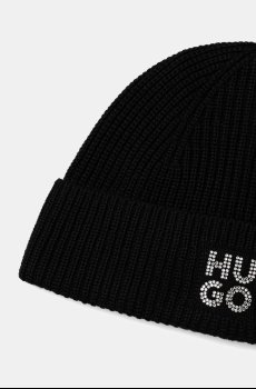 Шапка с добавлением шерсти HUGO Sillo_Hat