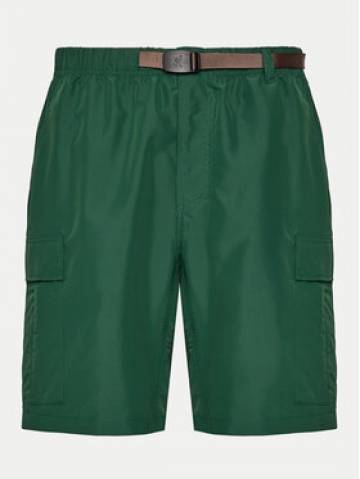 Gramicci Шорти з тканини G2SM-P026 Зелений Casual Fit Gramicci Шорти з тканини G2SM-P026 Зелений Casual Fit