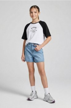 Джинсові шорти - синій