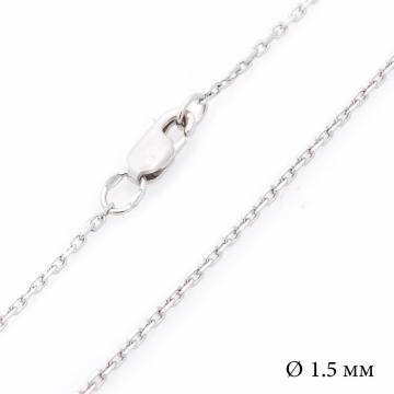 Серебряная цепочка. Якорное плетение б010203 Серебряная цепочка. Якорное плетение б010203