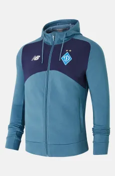 Мужское голубое худі FCDK Travel Голубой L New Balance MT231344EUB