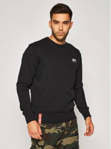 Alpha Industries Світшот Basic 188307 Чорний Regular Fit Alpha Industries Світшот Basic 188307 Чорний Regular Fit