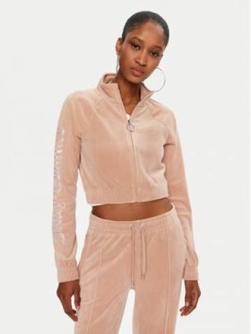 Juicy Couture Світшот Tasha JCWCT24305 Бежевий Slim Fit Juicy Couture Світшот Tasha JCWCT24305 Бежевий Slim Fit