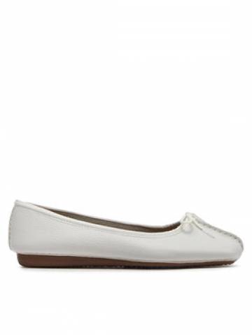 Clarks Балетки Freckle Ice 203544554 Білий Clarks Балетки Freckle Ice 203544554 Білий