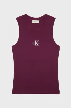 Женская бордовая майка MONOGRAM Бордовый L Calvin Klein Jeans LV047E200G