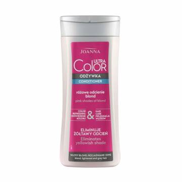 Кондиционер Joanna Ultra Color Сonditioner Розовый, для осветленных и седых волос, 200 мл Кондиционер Joanna Ultra Color Сonditioner Розовый, для осветленных и седых волос, 200 мл