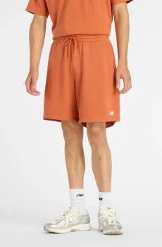 Мужские оранжевые шорты Sport Essentials French Terry 7 Оранжевый S New Balance MS41520CNN