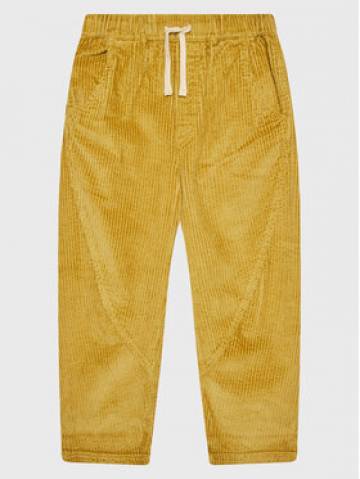 United Colors Of Benetton Штани з тканини 4FJTCF01B Жовтий Straight Fit United Colors Of Benetton Штани з тканини 4FJTCF01B Жовтий Straight Fit