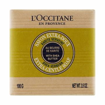 Мыло LOccitane Shea Verbena Extra-Gentle Soap Карите-вербена, 100 г Мыло LOccitane Shea Verbena Extra-Gentle Soap Карите-вербена, 100 г