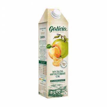 Сок Galicia Мультифруктовый, 1л Сок Galicia Мультифруктовый, 1л