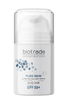 Дневной ревитализирующий крем для лица Biotrade Pure Skin Day Cream SPF 50+ против первых признаков старения, 50 мл