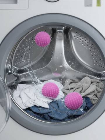 Кулі для сушарки, набір з 3 - Фіолетовий