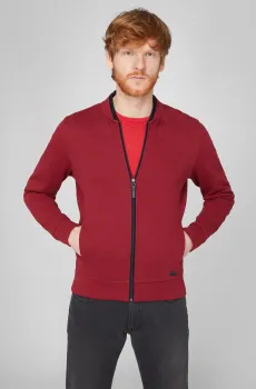 Мужская бордовая спортивная кофта Бордовый S Pierre Cardin PC.-C5 40329.4021