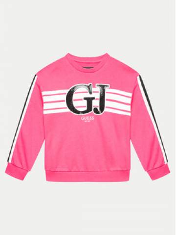 Guess Світшот J4YQ01 KA6R4 Рожевий Regular Fit Guess Світшот J4YQ01 KA6R4 Рожевий Regular Fit