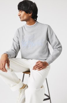 Lacoste толстовка чоловіча з круглим вирізом