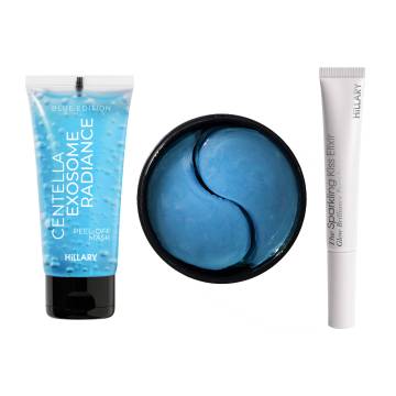 Комплект проти тьмяності шкіри обличчя та сухості губ Hillary Set Against Dull Skin and Dry Lips Комплект проти тьмяності шкіри обличчя та сухості губ Hillary Set Against Dull Skin and Dry Lips