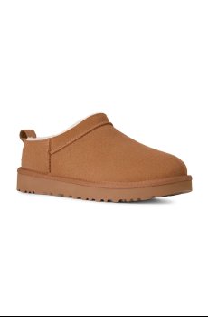 Замшевые тапочки UGG Classic Micro