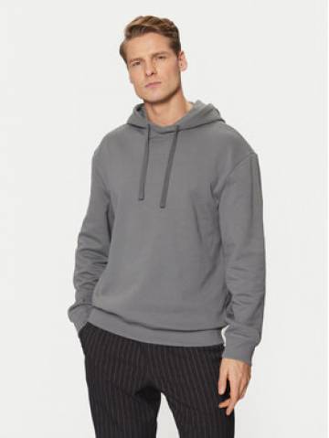 HUGO Світшот Dapo 50486478 Сірий Relaxed Fit HUGO Світшот Dapo 50486478 Сірий Relaxed Fit
