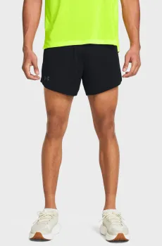 Мужские черные шорты UA LAUNCH ELITE 5 SHORTS Черный S Under Armour 1382646-001