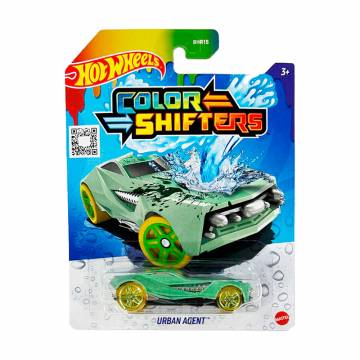 Машинка Hot Wheels Urban Agent Смени цвет, зеленый, от 3 лет (BHR15)