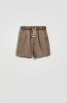 Reserved - Шорти-бермуди - кавовий - 713HN-84X