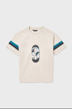 Детская хлопковая футболка Mayoral