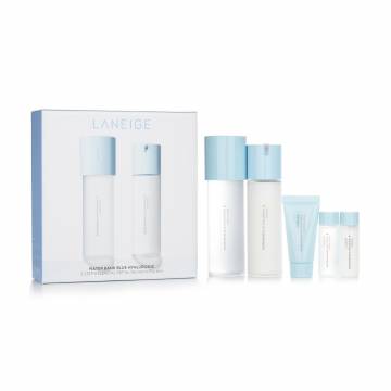Набор для лица Laneige Water Bank Blue Hyaluronic 2 Step Essential Set для нормальной и сухой кожи, 5 продуктов Набор для лица Laneige Water Bank Blue Hyaluronic 2 Step Essential Set для нормальной и сухой кожи, 5 продуктов
