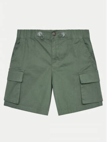 United Colors Of Benetton Шорти з тканини 4L2VC9031 Зелений Relaxed Fit United Colors Of Benetton Шорти з тканини 4L2VC9031 Зелений Relaxed Fit