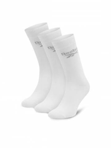 Reebok Набір з 3 пар низьких шкарпеток unisex R0367-SS24 (3-pack) Білий Reebok Набір з 3 пар низьких шкарпеток unisex R0367-SS24 (3-pack) Білий