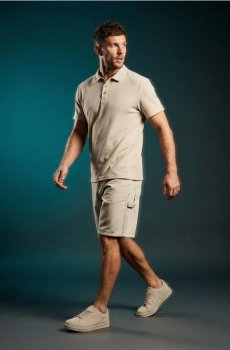 Бавовняні шорти baggy - нюдовий