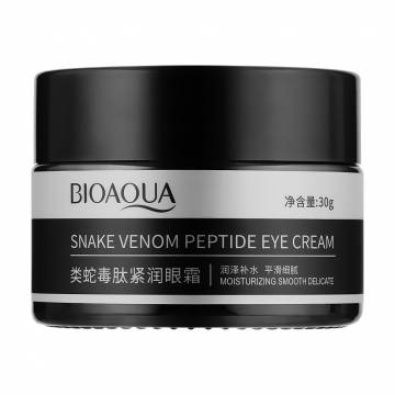 Крем для кожи вокруг глаз Bioaqua Snake Venom Peptide Eye Cream с пептидом змеиного яда, 30 г Крем для кожи вокруг глаз Bioaqua Snake Venom Peptide Eye Cream с пептидом змеиного яда, 30 г
