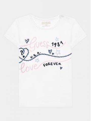 Guess Футболка A3GI02 K6YW1 Білий Regular Fit Guess Футболка A3GI02 K6YW1 Білий Regular Fit