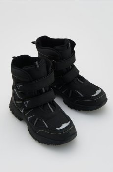 Reserved - Утеплені зимові чоботи - чорний - 652GO-99X