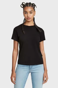 Женская черная футболка Nifous Черный S G-Star RAW D26062,336