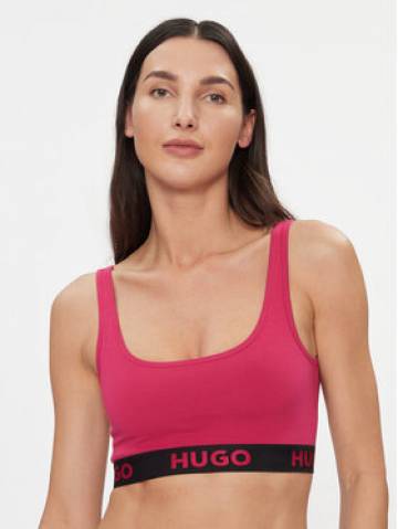 Hugo Бюстгальтер-топ Sporty Logo 50480172 Рожевий Hugo Бюстгальтер-топ Sporty Logo 50480172 Рожевий