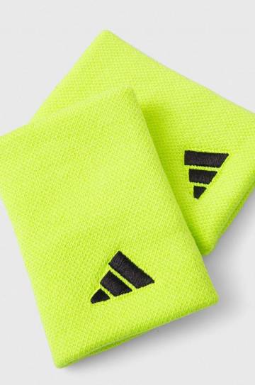 Напульсники adidas Performance 2 шт цвет зелёный Напульсники adidas Performance 2 шт цвет зелёный