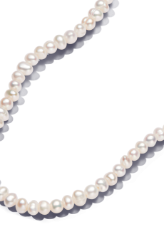 Намисто з Т-застібкою та перлинами