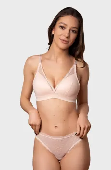 Женский бежевый бюстгальтер Бежевый 70B brabrabra SLZ27501031