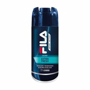 Парфюмированный дезодорант-спрей Fila Sport Active Extra Fresh унисекс, 150 мл Парфюмированный дезодорант-спрей Fila Sport Active Extra Fresh унисекс, 150 мл