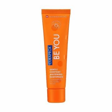 Отбеливающая зубная паста Curaprox Be You Pure Happiness Toothpaste Peach + Apricot Персик + абрикос, 60 мл