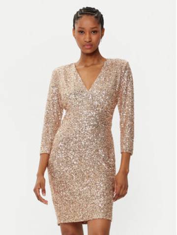 Rinascimento Коктейльна сукня CFC0121759003 Золотий Regular Fit Rinascimento Коктейльна сукня CFC0121759003 Золотий Regular Fit